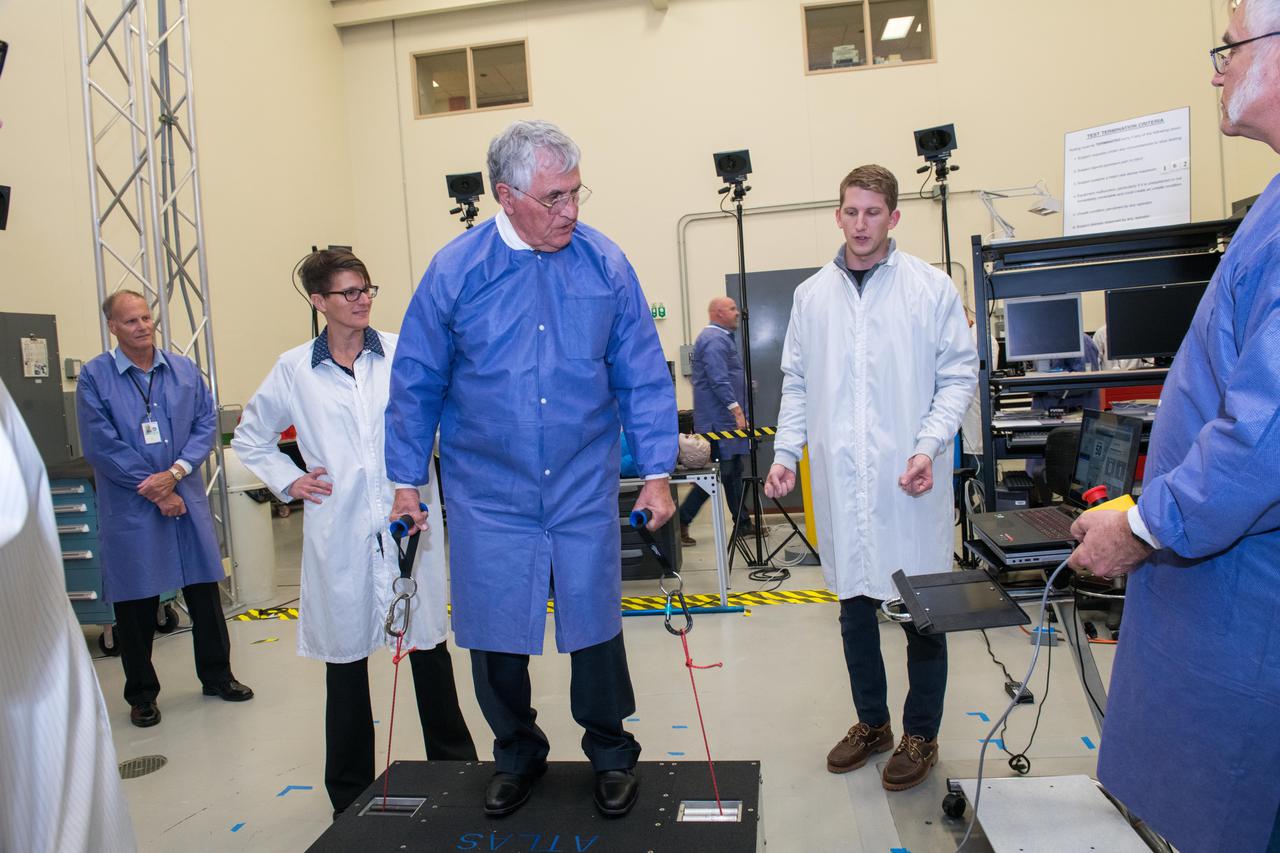 Visit by Dr. Harrison H. Schmitt, Apollo 17 Astronaut