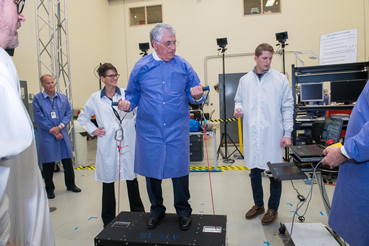 Visit by Dr. Harrison H. Schmitt, Apollo 17 Astronaut