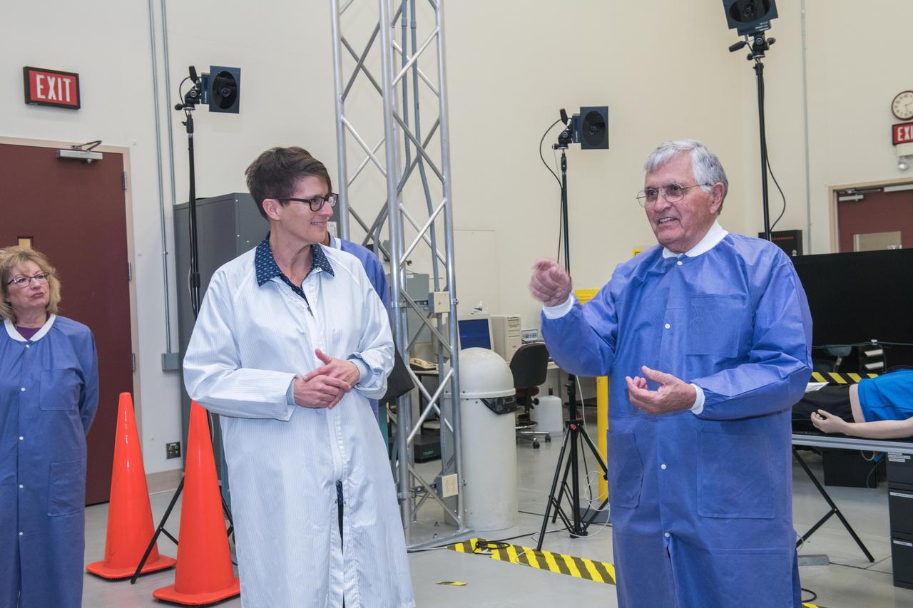 Visit by Dr. Harrison H. Schmitt, Apollo 17 Astronaut