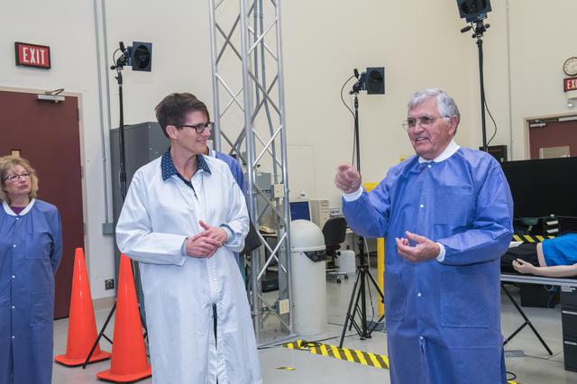 NASA image: Visit by Dr. Harrison H. Schmitt, Apollo 17 Astronaut