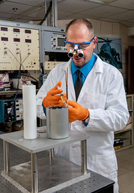 NASA image: NASA High Efficiency Megawatt Motor, HEMM