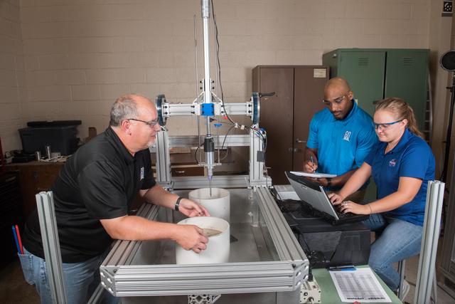 NASA image: Ultrasonic Teeth for Lunar Bucket Excavation