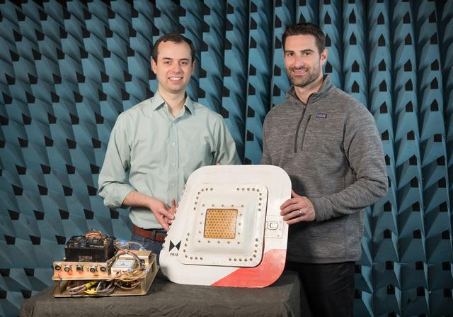 NASA image: Flight Electronics Payload for Curved Confocal Lightweight Anten