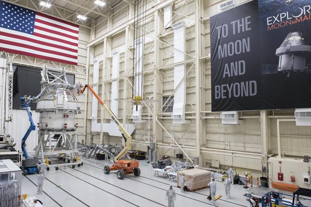 NASA image: Orion Spacecraft is prepared for Space Environment Testing at th