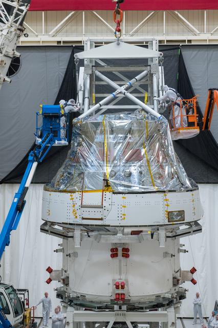 NASA image: Orion Spacecraft is prepared for Space Environment Testing at th