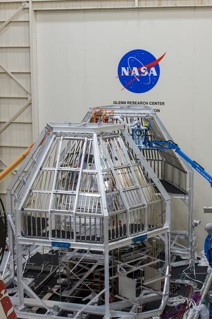 NASA image: Orion Spacecraft is prepared for Space Environment Testing at th
