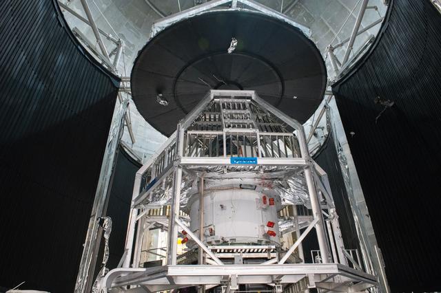 NASA image: Orion Spacecraft is prepared for Space Environment Testing at th