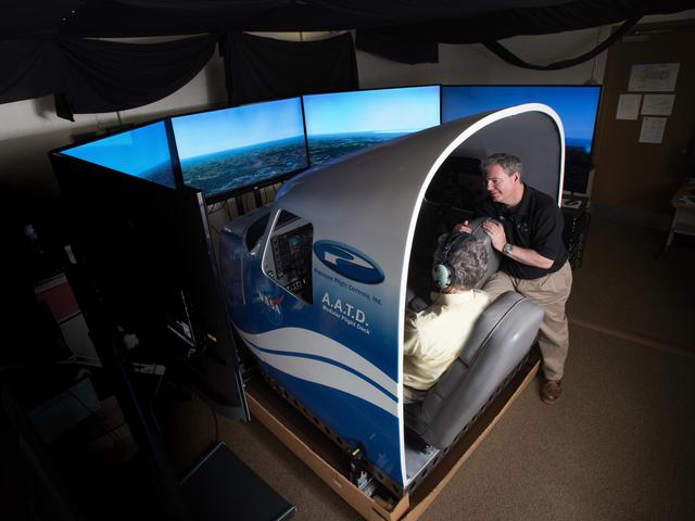 NASA image: NASA Glenn Flight Simulator Laboratory 