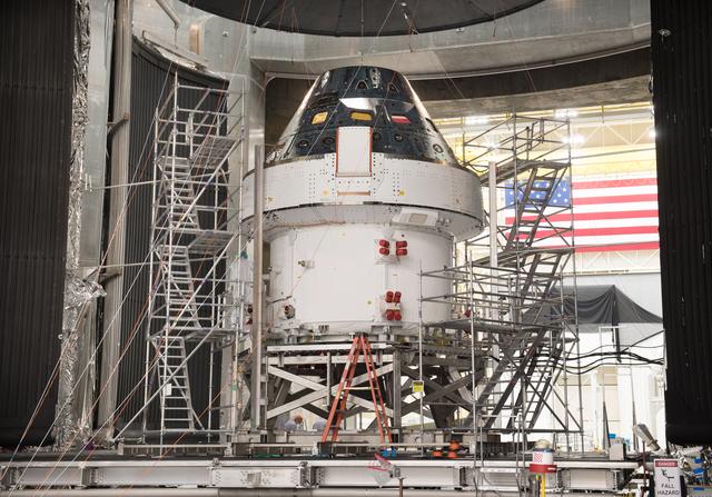 NASA image: Preparation of the Orion Spacecraft Crew and Service Module E...
