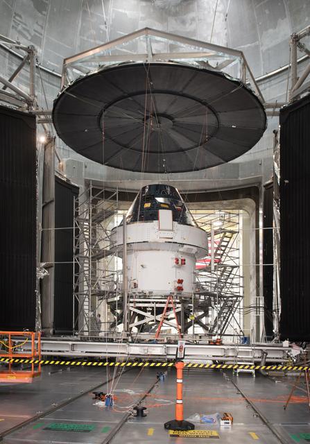NASA image: Preparation of the Orion Spacecraft Crew and Service Module E...
