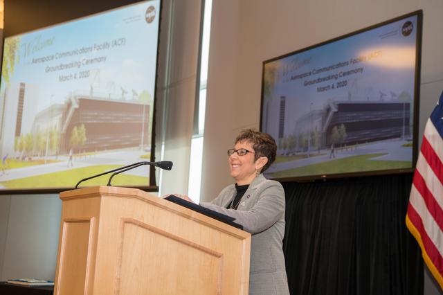 NASA image: Aerospace Communications Facility, ACF Groundbreaking Ceremony