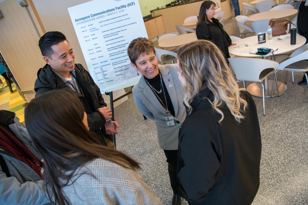 Aerospace Communications Facility, ACF Groundbreaking Ceremony