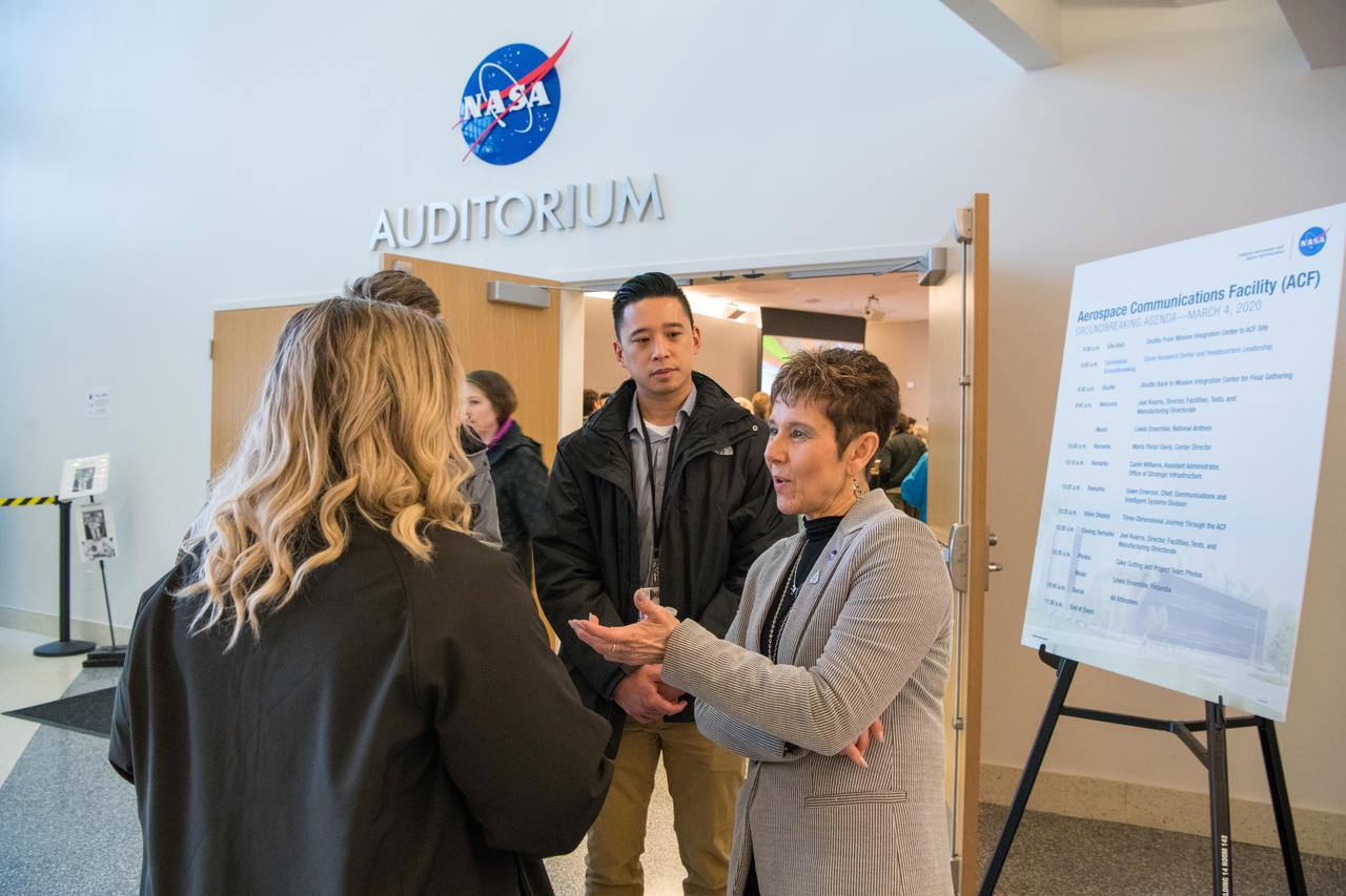 Aerospace Communications Facility, ACF Groundbreaking Ceremony