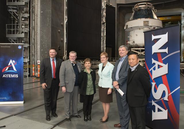 NASA image: Artemis Departure Media Event