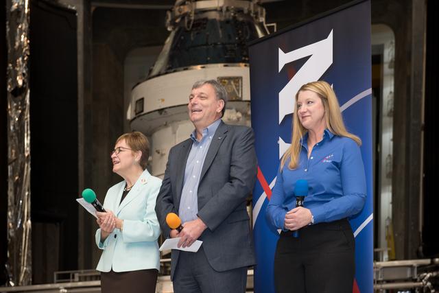 NASA image: Artemis Departure Media Event