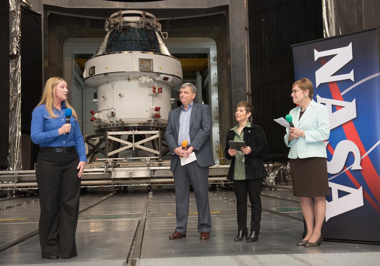 Artemis Departure Media Event