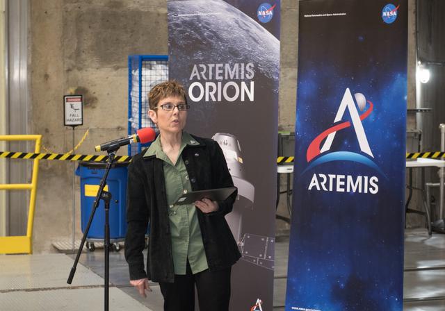 NASA image: Artemis Departure Media Event