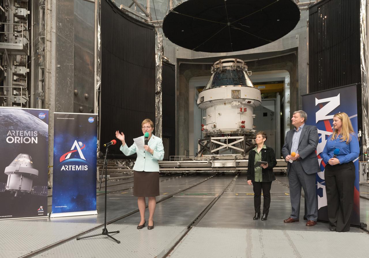 Artemis Departure Media Event