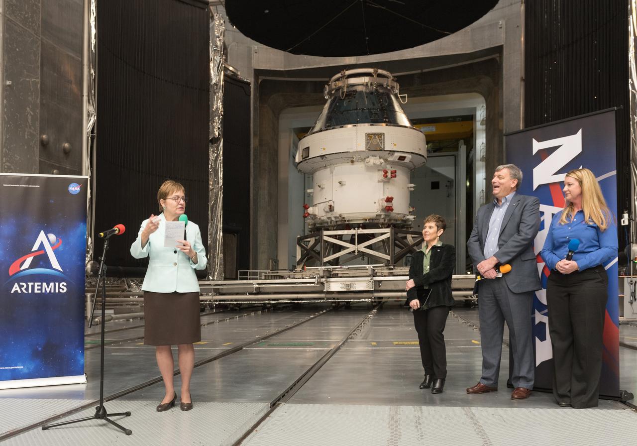 Artemis Departure Media Event