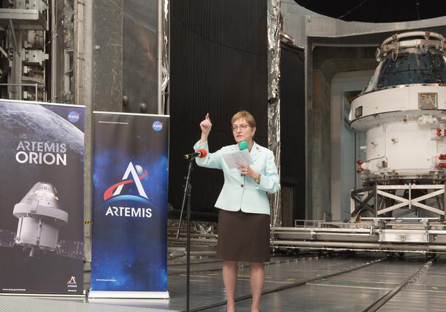 NASA image: Artemis Departure Media Event