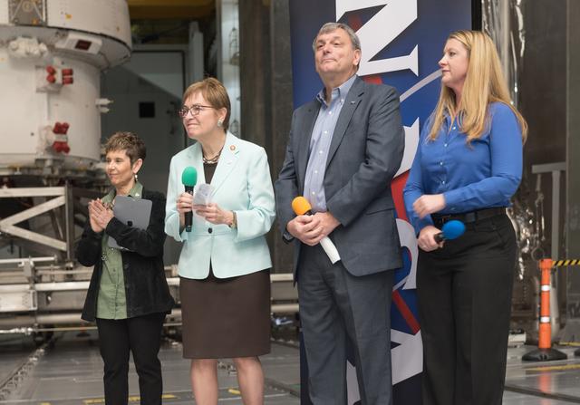 NASA image: Artemis Departure Media Event