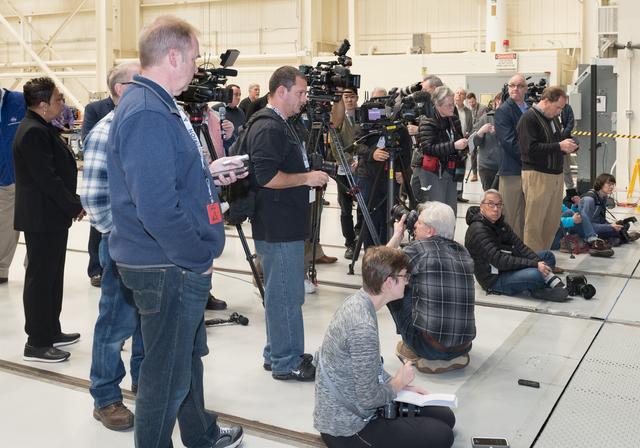 NASA image: Artemis Departure Media Event