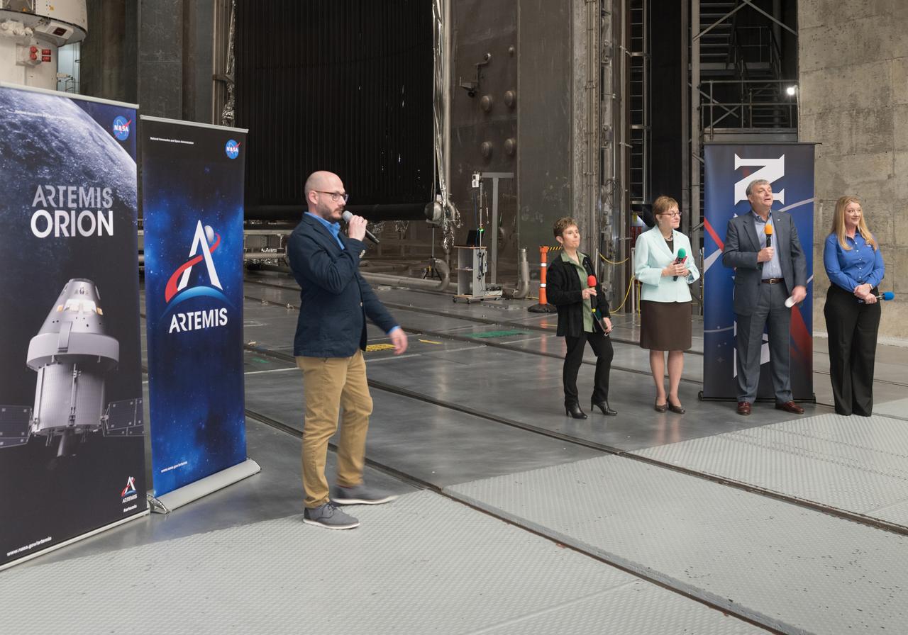 Artemis Departure Media Event