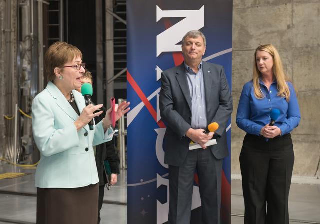 NASA image: Artemis Departure Media Event