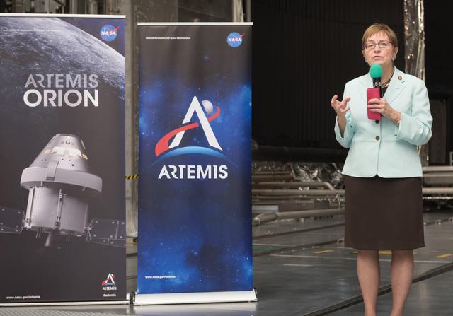 NASA image: Artemis Departure Media Event