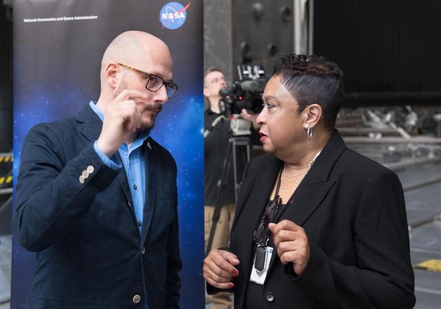 NASA image: Artemis Departure Media Event