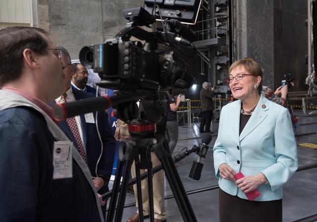 NASA image: Artemis Departure Media Event
