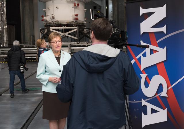 NASA image: Artemis Departure Media Event