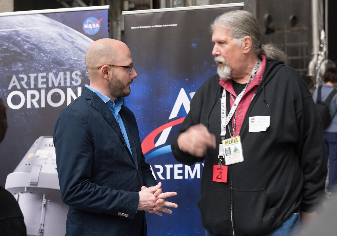 Artemis Departure Media Event