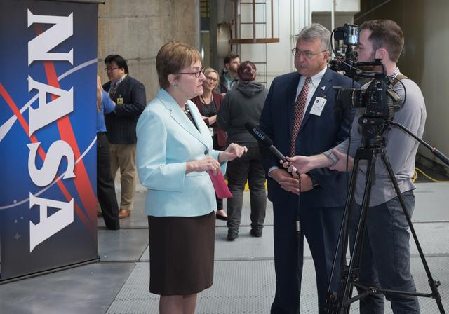 NASA image: Artemis Departure Media Event
