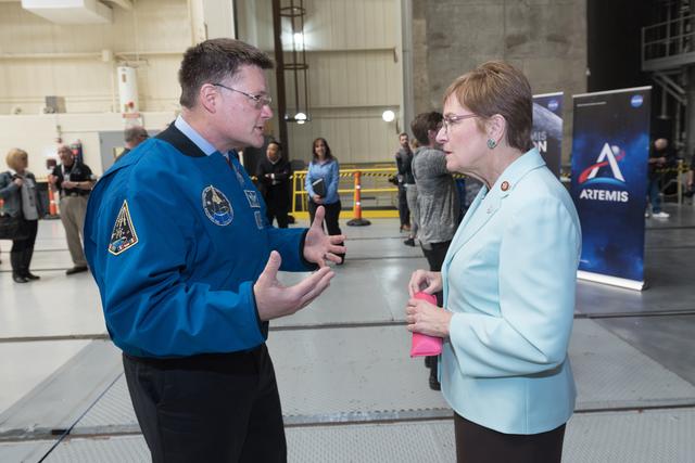 NASA image: Artemis Departure Media Event