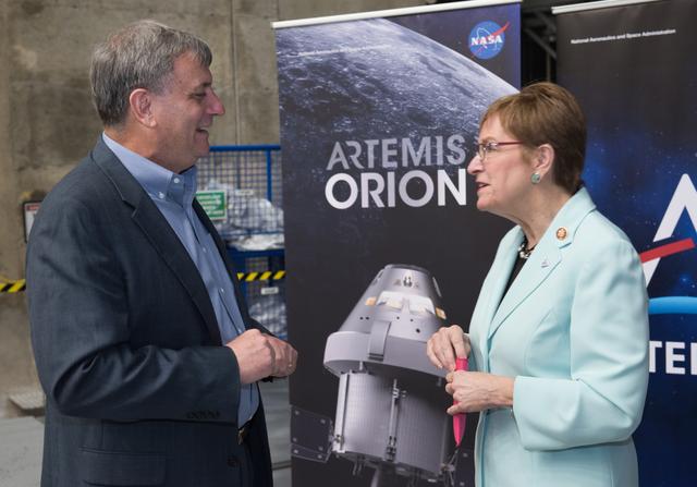 NASA image: Artemis Departure Media Event