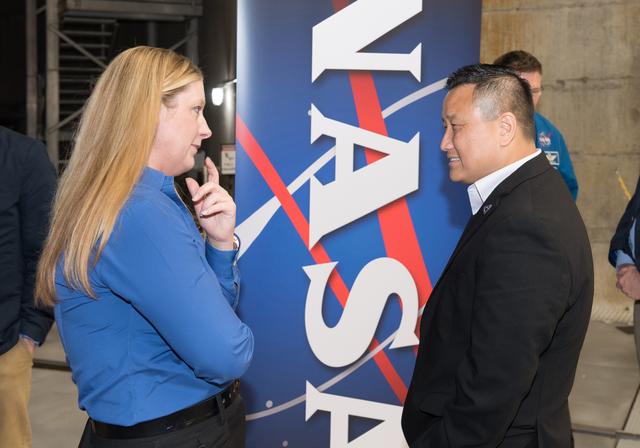 NASA image: Artemis Departure Media Event