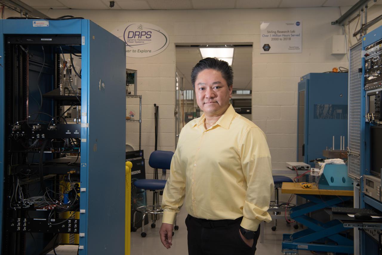 Glenn’s Technology Demonstration Convertor (TDC) #13, a free-piston Stirling power convertor, achieved a milestone of 14 years of maintenance-free operation in the Stirling Research Laboratory in building 301. This technology is proving our capability to power spacecraft on longer-duration future scientific missions.