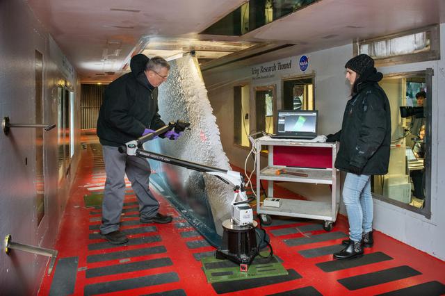 NASA image: CRM Full Chord Installation and Test Documentation Photos, Icing Research Tunnel
