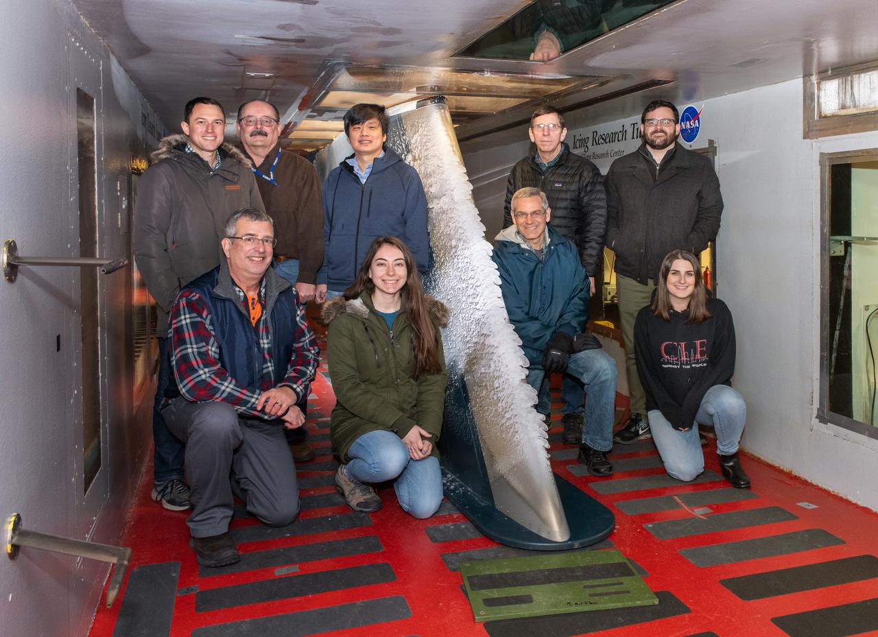 CRM Full Chord Installation and Test Documentation Photos, Icing Research Tunnel