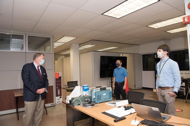 Visit to GRC by the Deputy Administrator, James Morhard