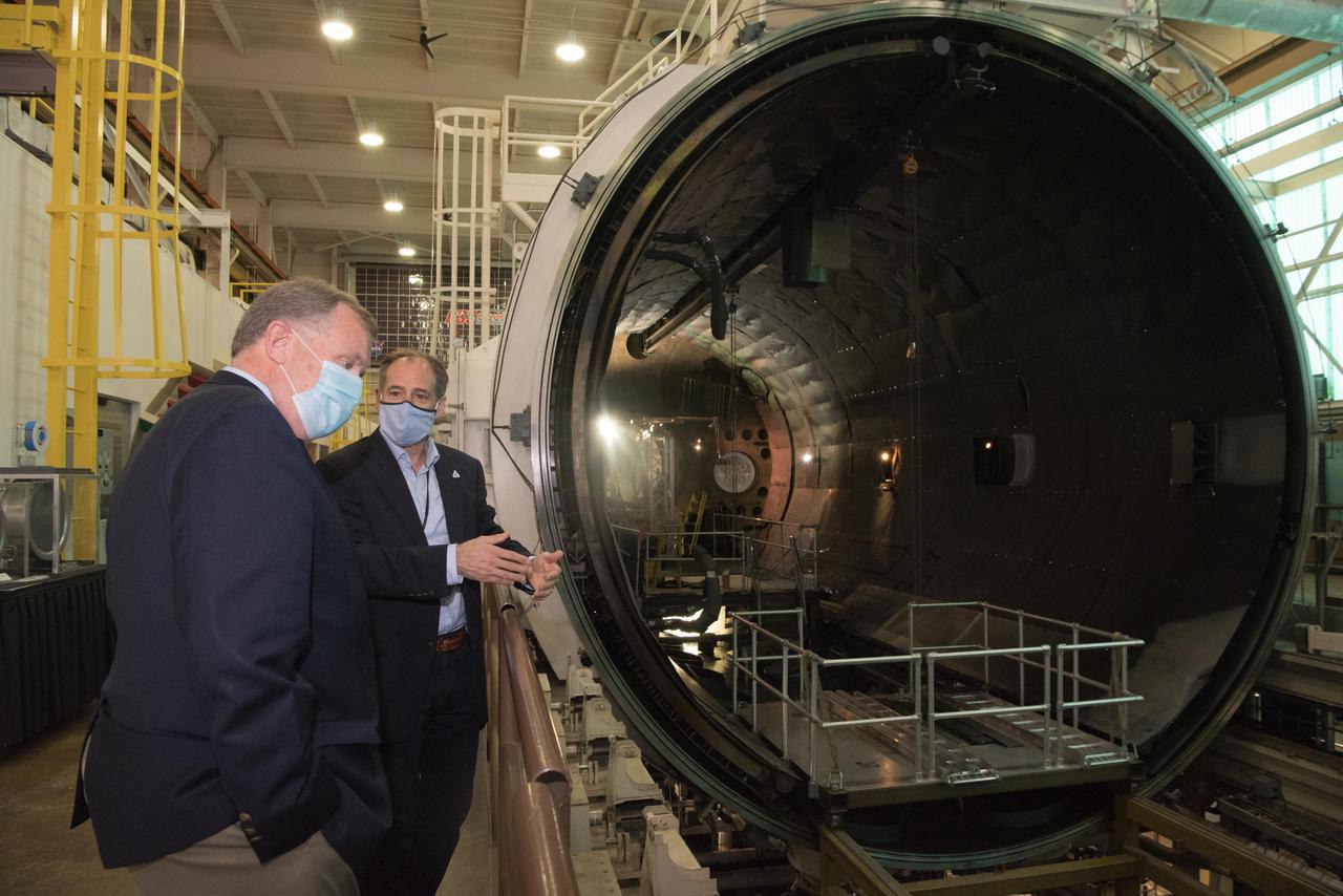 Visit to GRC by the Deputy Administrator, James Morhard