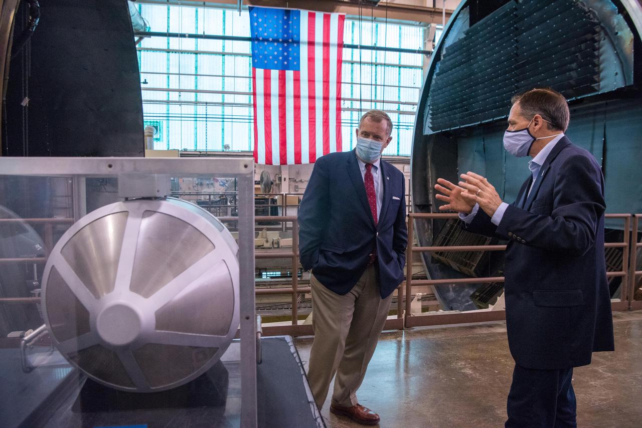 Visit to GRC by the Deputy Administrator, James Morhard