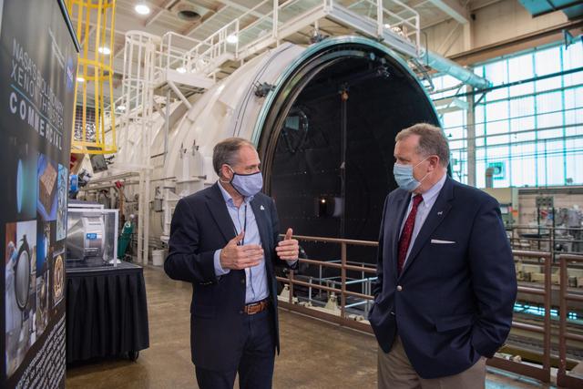 NASA image: Visit to GRC by the Deputy Administrator, James Morhard