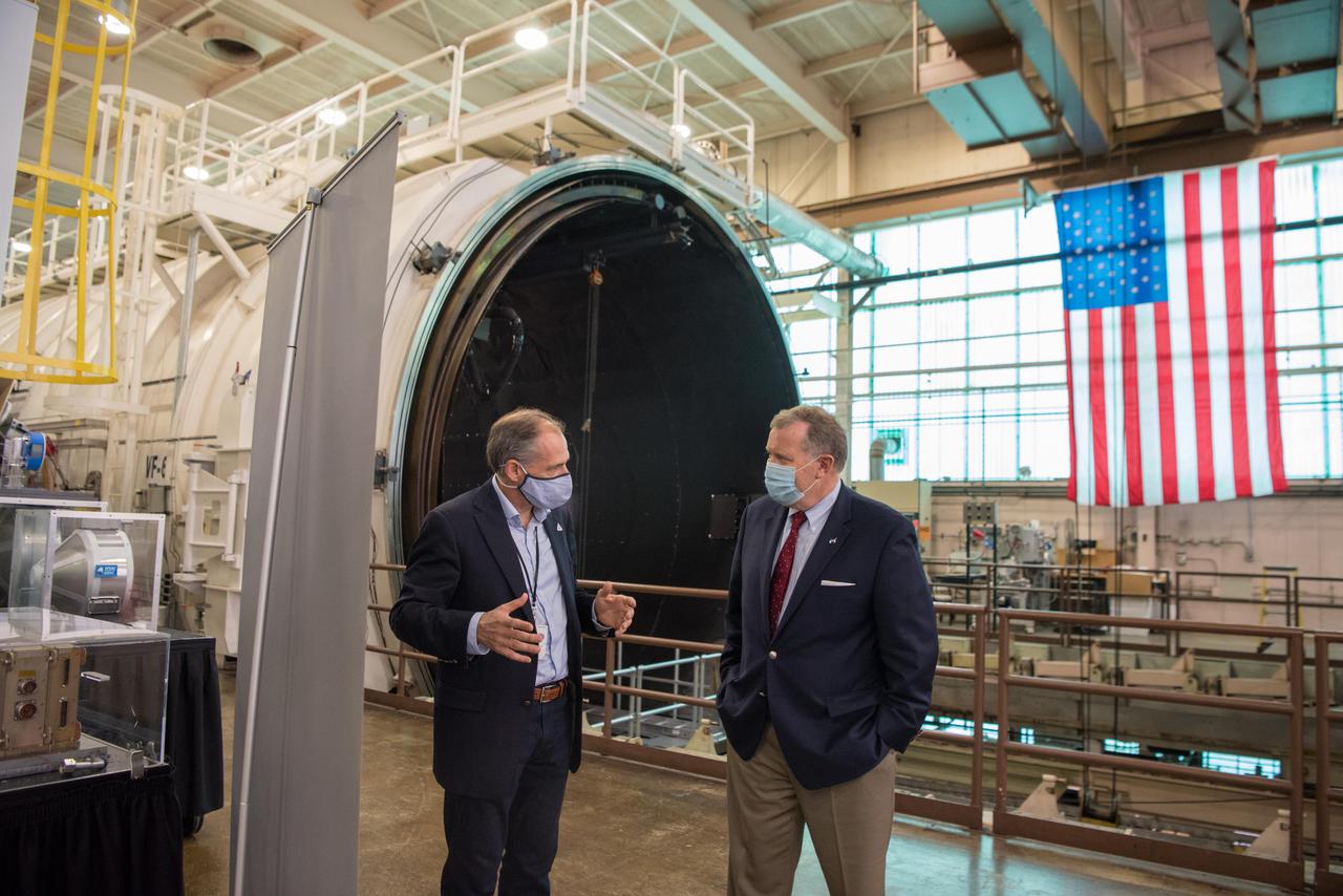 Visit to GRC by the Deputy Administrator, James Morhard