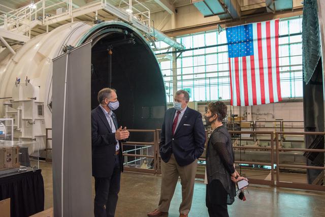 Visit to GRC by the Deputy Administrator, James Morhard