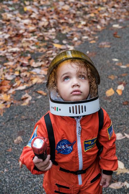 NASA image: Child in Astronaut suit