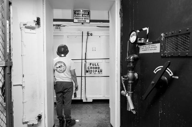 NASA image: CRM Full Chord Installation and Test Documentation Photos, Icing Research Tunnel