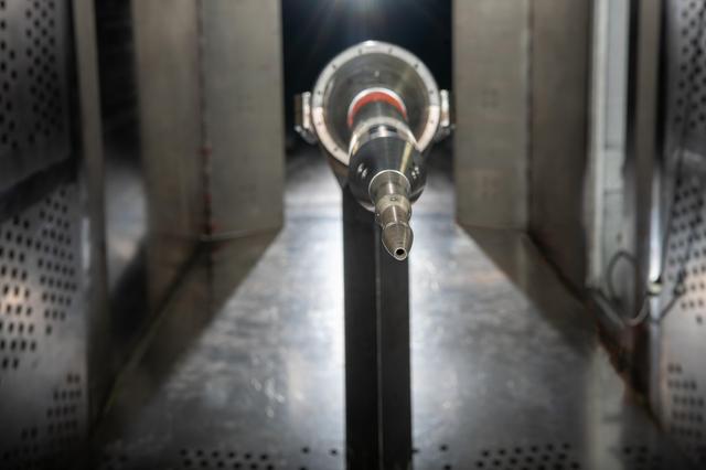 NASA image: X-59 Low Boom Flight Demonstrator, LBFD Probe Calibration Test