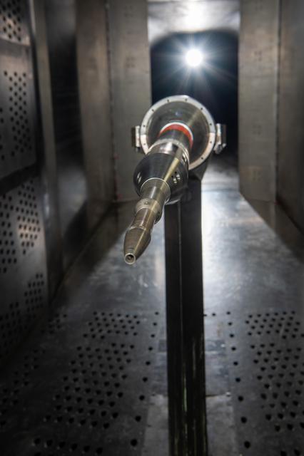 NASA image: X-59 Low Boom Flight Demonstrator, LBFD Probe Calibration Test